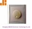 0 - 100% Triac Dimming LED Dimmer Switch With Golden Appearance 86*86 Knob Switch