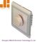 0 - 100% Triac Dimming LED Dimmer Switch With Golden Appearance 86*86 Knob Switch